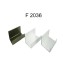 Yane F 2036 Alumunium Profile (Edging / Handle Dapur) 1