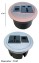 Yane Tabletop Power Sockets / Stop Kontak Meja LAN PS001 Round 90 x 42 mm 5