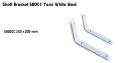 Yane Shelf Bracket White Steel 2