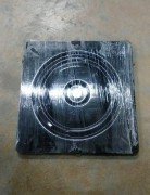 Swivel RM202C Square Black Steel