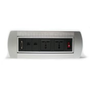 PS009 (N17901) Tabletop Power Socket / Stop Kontak Meja LAN, ...